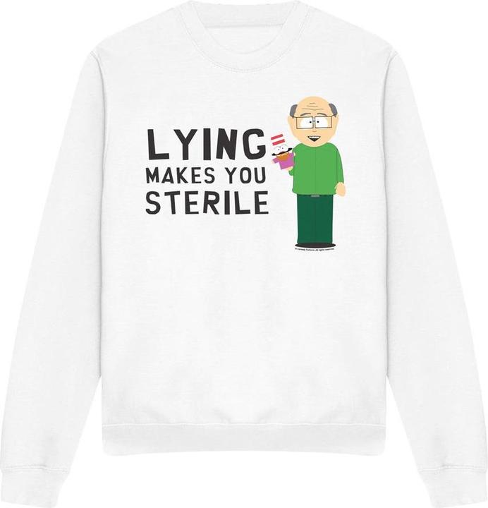 Actual product image Ubisoft Unisex Adult Lying Makes You Sterile Sweatshirt (L)