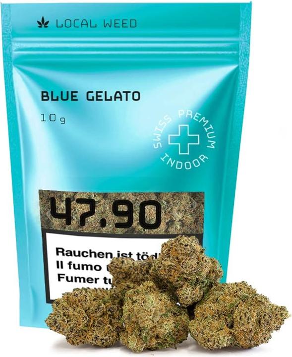 Local Weed Blue Gelato (10 g, Indoor)