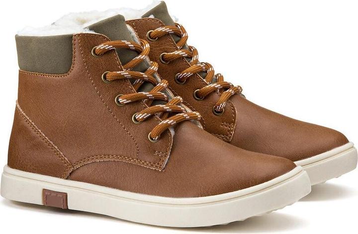 Actual product image La Redoute Collections Lined ankle boots with zipper (26)