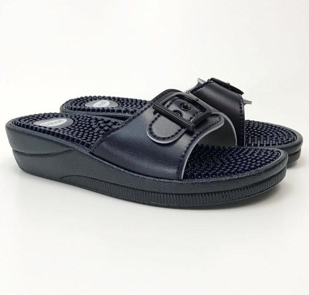 Actual product image Scholl New Massage PVC navy blue (37)
