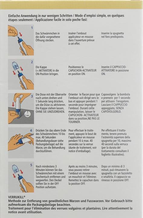 Image du produit VerruKill Spray anti-verrues (Déodorants & poudre pour les pieds, 50 ml)