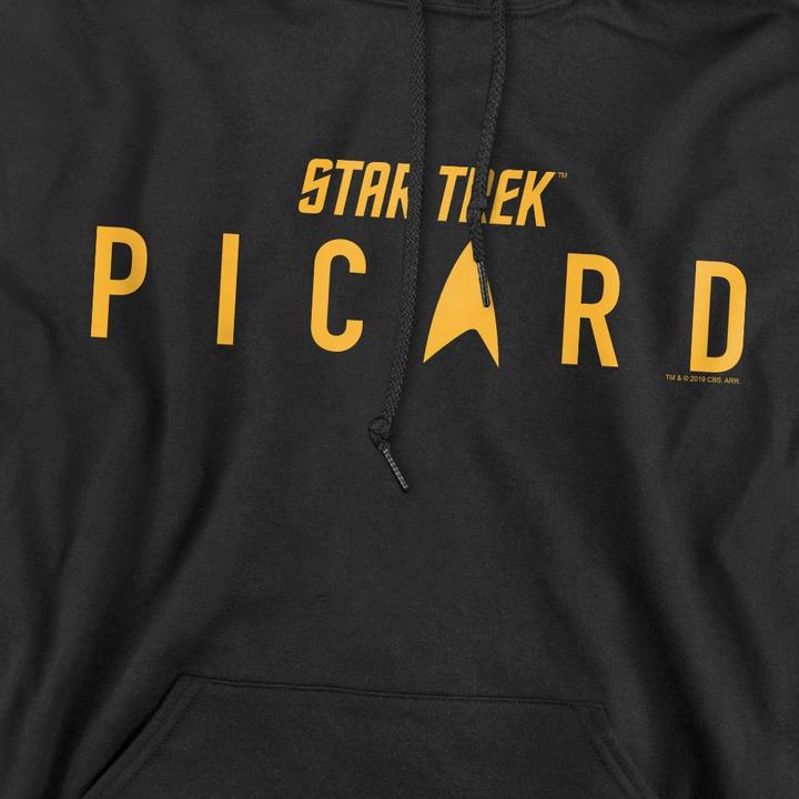 Immagine prodotto Star Trek: Picard Felpa con Cappuccio Logo Uomo (M)