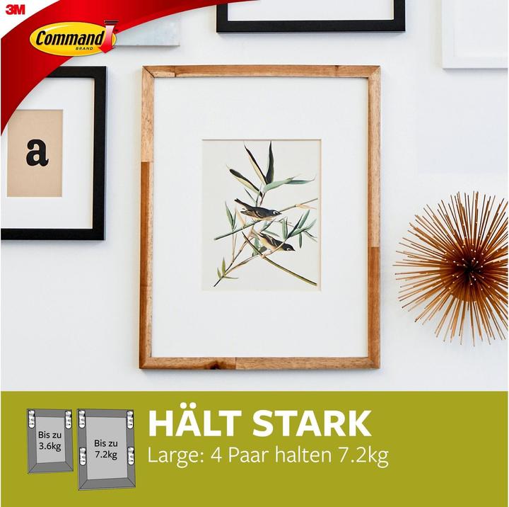 Produktbild Command Bildermontage Strips M (5.40 kg)