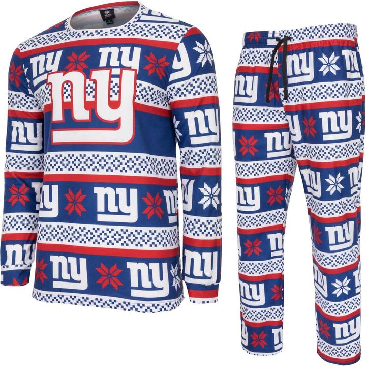Produktbild Foco NFL Winter XMAS Pyjama Schlafanzug New York Giants - M (M)