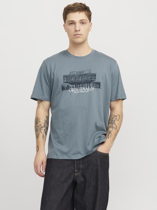 Produktbild Jack & Jones Gedruckt Rundhalsausschnitt T-shirt T-shirt (S)