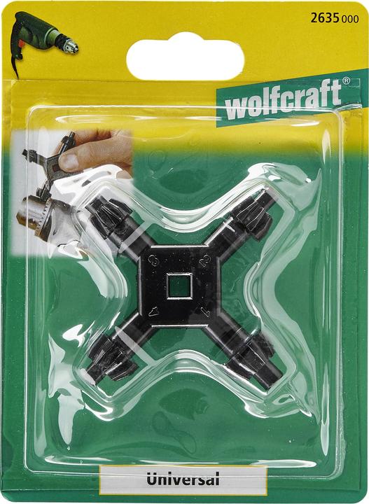 Produktbild wolfcraft wolfcraft 1 Universal-Bohrfutterschlüssel