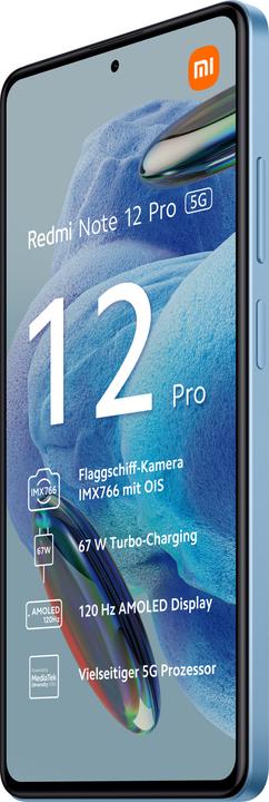 Productafbeelding Xiaomi Redmi Note 12 Pro (128 GB, Hemelsblauw, 6.67", Dubbele SIM, 5G)