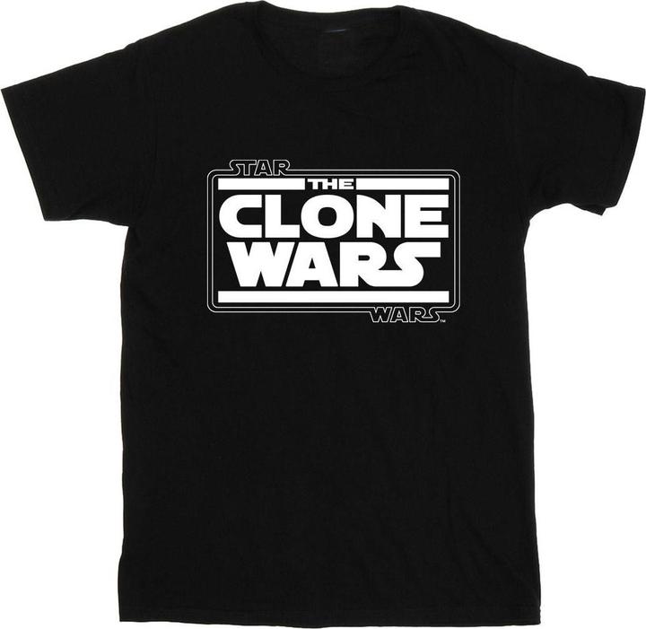 Star Wars Clone Wars Logo TShirt (L)