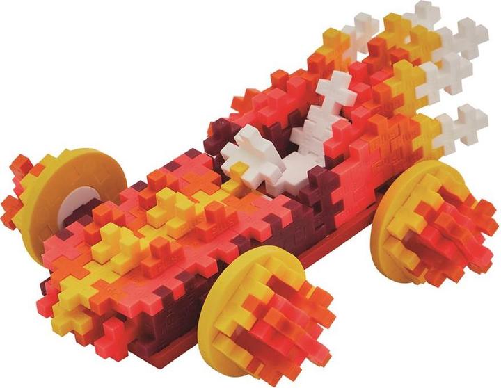 Produktbild Plus-Plus Kreativ Bausteine Auto Feuer