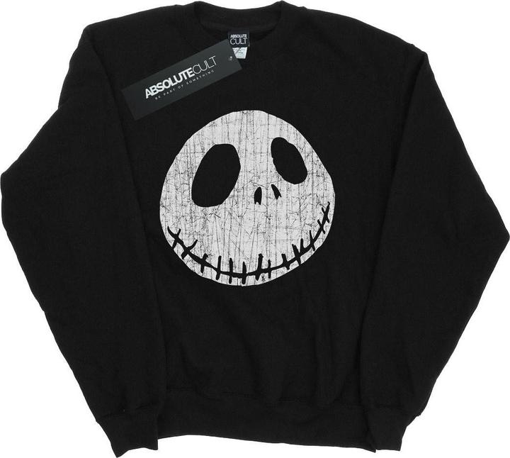 Disney Nightmare Before Christmas Jack Cracked Face Sweatshirt (3XL)