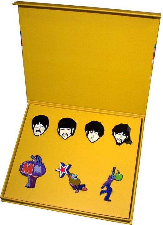 The Beatles Figuren AnsteckerSet Yellow Submarine 7erPack ZinkLegierung