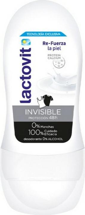 Immagine prodotto Lactovit INVISIBLE ANTIMANCHAS deo roll-on 50 ml (Roll-on, 50 ml)