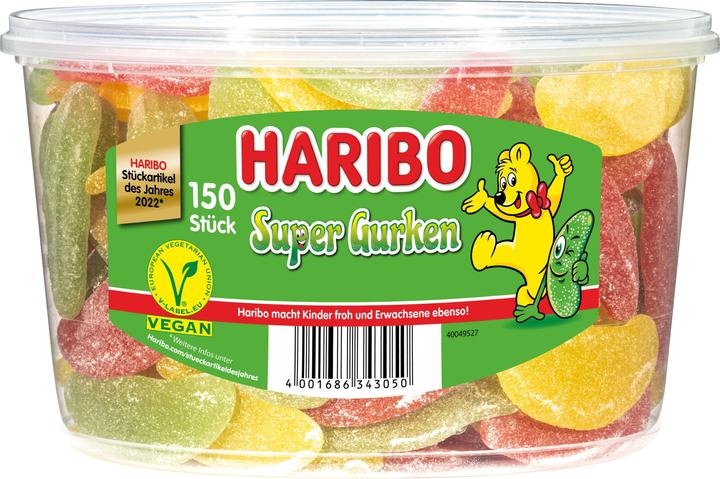 Produktbild Haribo Saure Gurken (150 Stk., 1350 g)