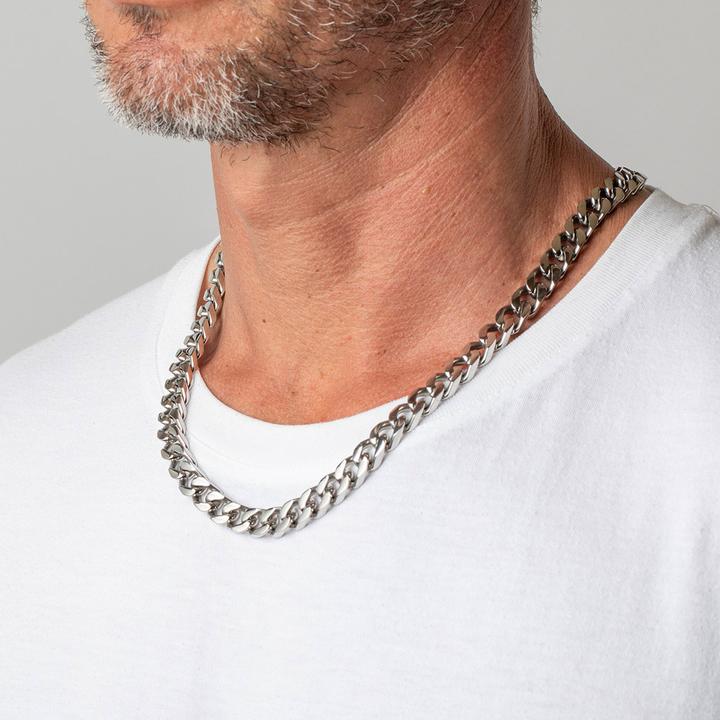 Image du produit Lotus Style - Collier en acier massif pour hommes inack LS1933-1 / 1 (M) (Acier inoxydable)