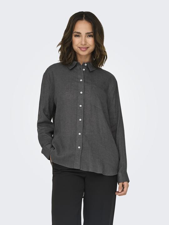 Immagine prodotto Only Camicia monocolore in misto lino Camicia (XL)