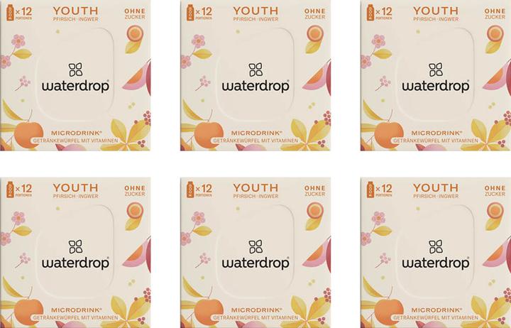 Image du produit Waterdrop Microdrink Youth (Pêche, Gingembre, 1 x)