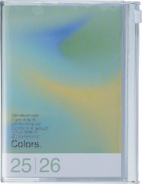 Mark'S 2025/26 Taschenkalender, A6 Gradient // Green (A6)