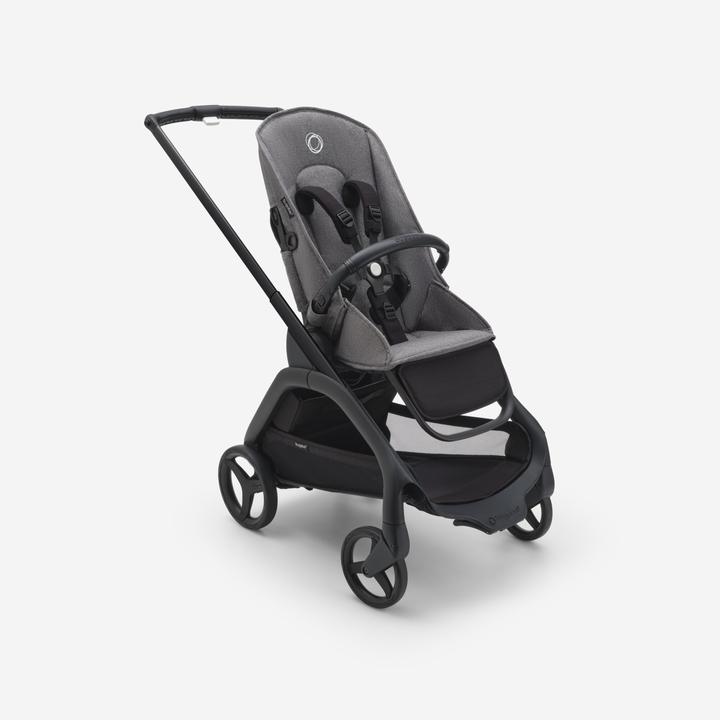 Produktbild Bugaboo Dragonfly Kinderwagen Basis, Schwarz/ Grau meliert