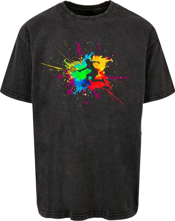 Immagine prodotto Merchcode Maglietta oversize Colour Splash Player lavata con acido - 117937 (L)