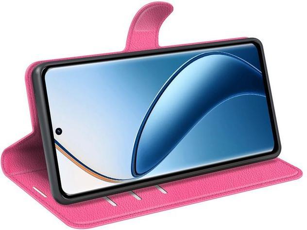 Actual product image MU Classic Litchi Leather Bookcover Series (Realme 12)