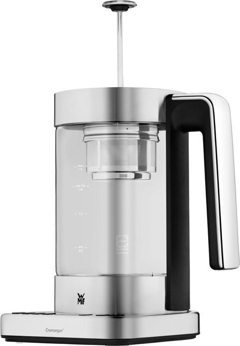 Actual product image WMF Glass Kettle with Temperature Selection 1,7l Tea Strainer Keep Warm Function Lono 3000W (1.70 l)