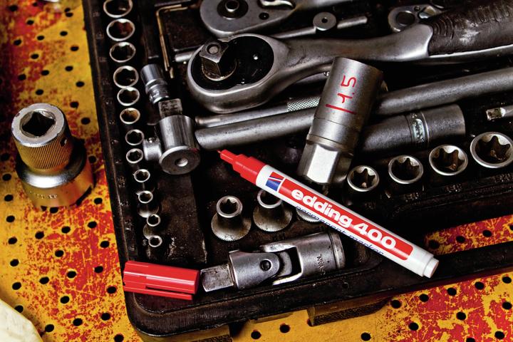 Produktbild Edding 400 (Schwarz, 1 mm, 1 x)