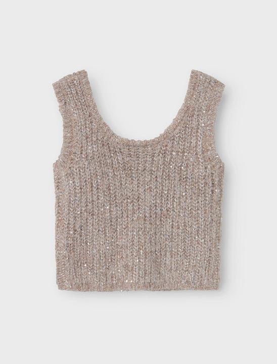 Actual product image Lmtd Sequin knitted waistcoat (158, 164)