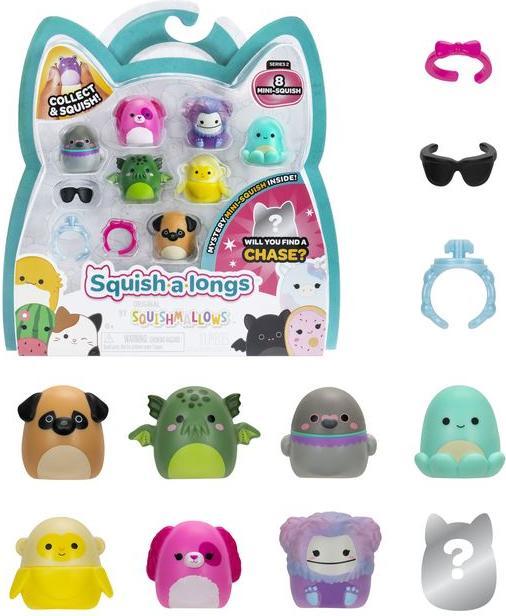 Image du produit Jazwares Sqal - 8 Pack (Asst) (2.50 cm)