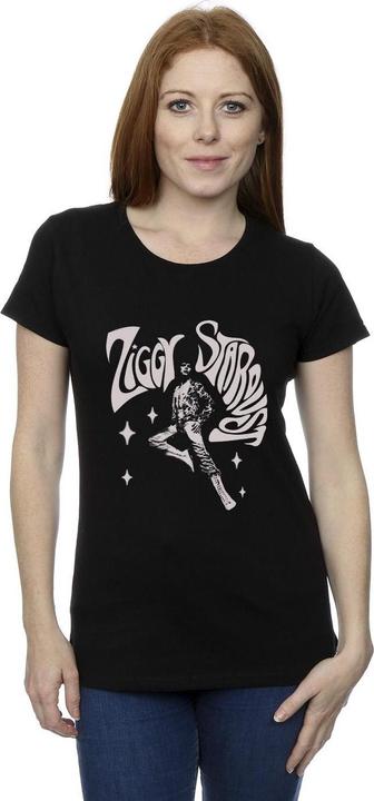 Immagine prodotto David Bowie Ziggy Pose Maglietta Donna (M)