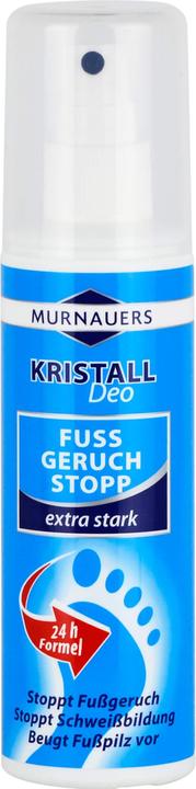 Produktbild Murnauers Kristall Deo Fuss Geruch Stopp, 100 ml Lösung (Fussbad, 100 ml)