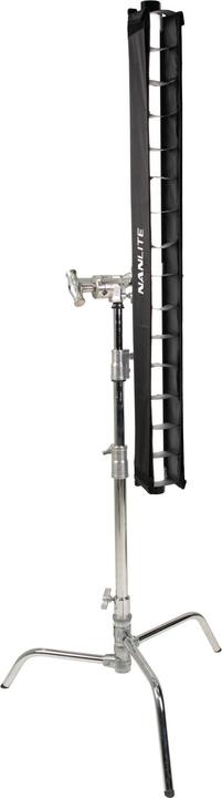 Actual product image Nanlite Barndoor with straightening grid (PavoTube II 30X) (Latticework, 108 cm)