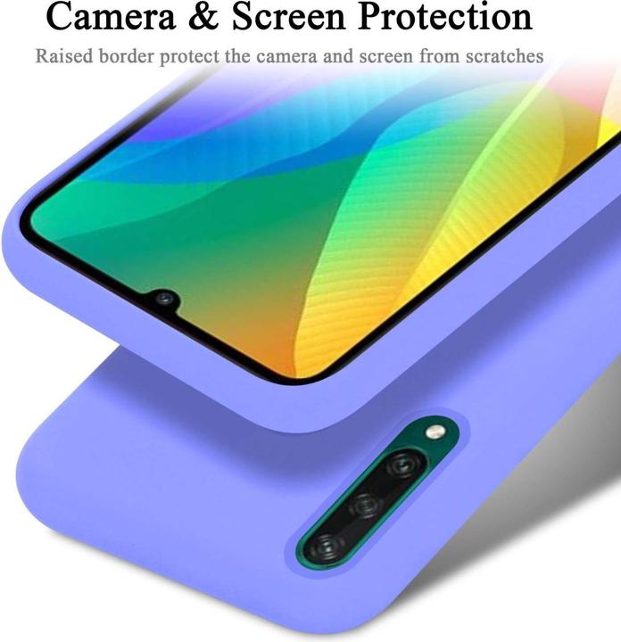 Immagine prodotto Cadorabo Custodia per Huawei Y6P TPU Liquid Silicone Case (Huawei Y6p)