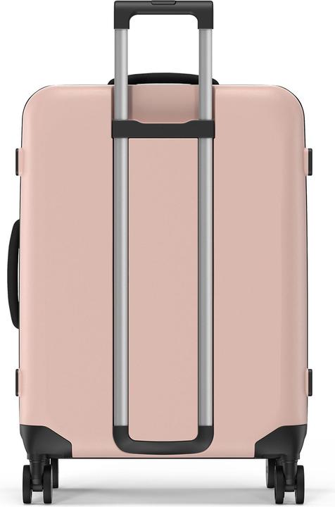 Actual product image Rollink Harde suitcase / Trolley / Travel case - Vega 360 - 65 cm - Rose (80 l, M (50 - 90l))