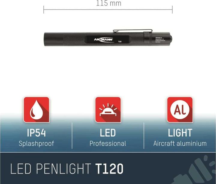 Produktbild Ansmann Future T120 LED Penlight (11.50 cm, 130 lm)