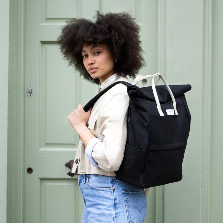 Actual product image Kind Bag Large Backpack Pebble Black (500 l)
