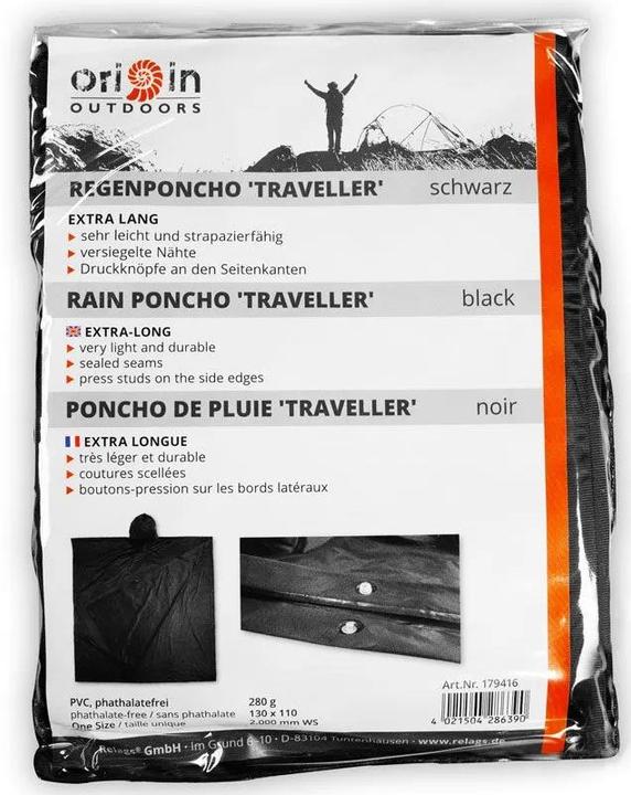 Actual product image Relags Poncho Traveller (One size)