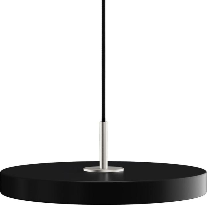 Umage Lampada a sospensione Asteria Plus Mini Nero/Acciaio Top (1200 lm)