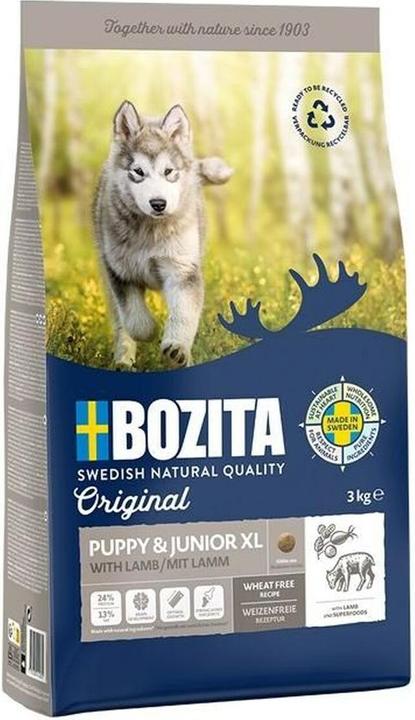 Actual product image Bozita Dog Original Puppy & Junior XL wheat-free (Puppy + kitten, Junior, 1 pcs., 12000 g)