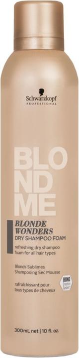 Actual product image Schwarzkopf Blondme - Blonde Wonders Dry Shampoo Foam (300 ml, Dry shampoo)