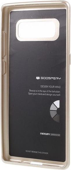 Actual product image Goospery i Jelly Metal Series (Samsung Galaxy Note 8)