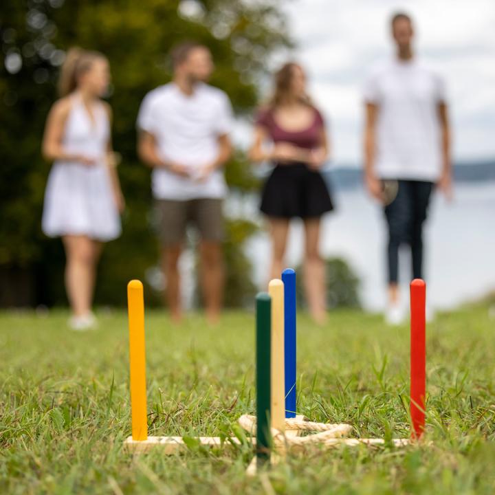 Actual product image Schildkröt Ring toss set for 5 turtles