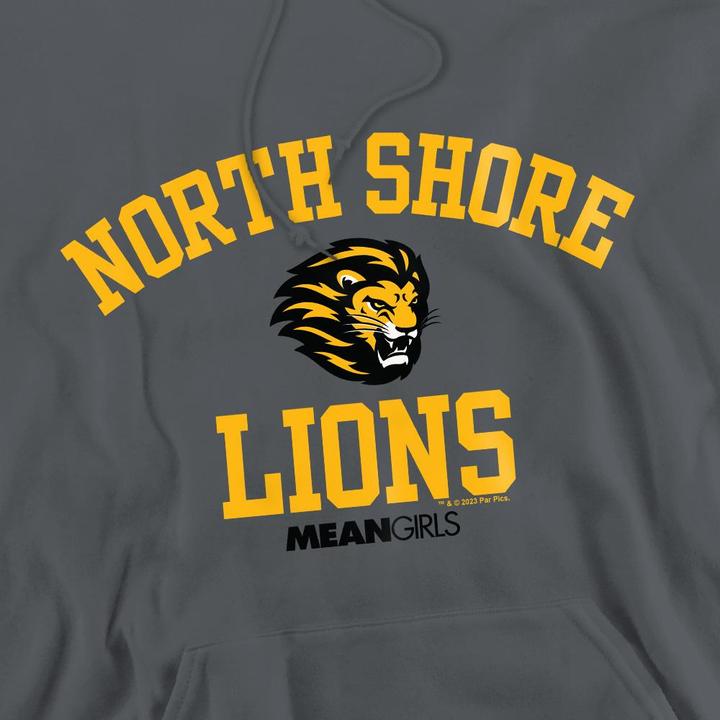 Immagine prodotto Mean Girls North Shore Lions Felpa con Cappuccio Uomo (M)