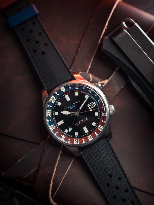 Immagine prodotto Spinnaker SP-5121-55 Bradner GMT (Orologio da polso analogico)