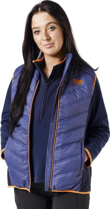 Orange, Marineblau