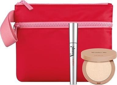 Pupa Milano Vamp Compact Highlighter Geschenk-Set Mascara (100 Extra Black)
