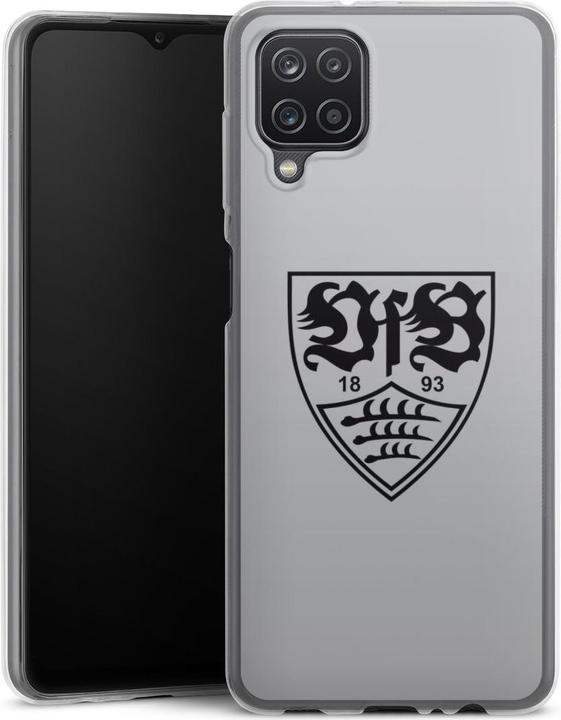 Produktbild DeinDesign Slim Case für Samsung Galaxy A12 Silikon Hülle Ultra Dünn Handyhülle Logo Offizielles (Samsung Galaxy A12)