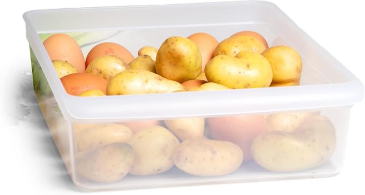 Novaliv Kühlschrank Organizer 30,5 x 7,5 x 22 cm BPA-frei Küchenordnung Made in Germany Schubladen O