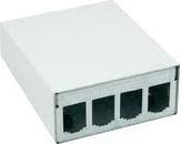 Image du produit Metz Connect Boîtier de montage en surface à 4 ports