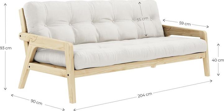 Produktbild Karup Design Grab (3-Sitzer, Bettsofa)