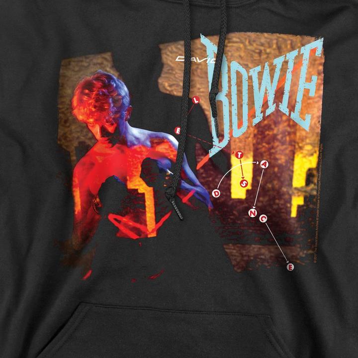 Immagine prodotto David Bowie Let's Dance Felpa con Cappuccio Uomo (M)